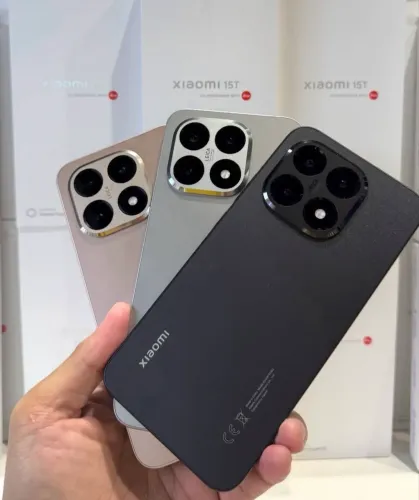 Xiaomi 15T 5G NFC 512/12 -Preto Prata Rose Lacrado Global 