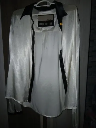 Blusa social lança perfume de seda linda e sem avaria