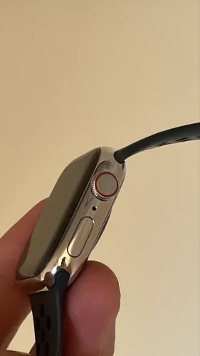 Apple Watch séries 9 41mm gps e celular aço inoxidável