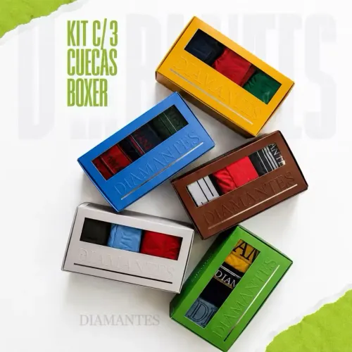 Cuecas Diamantes Novas