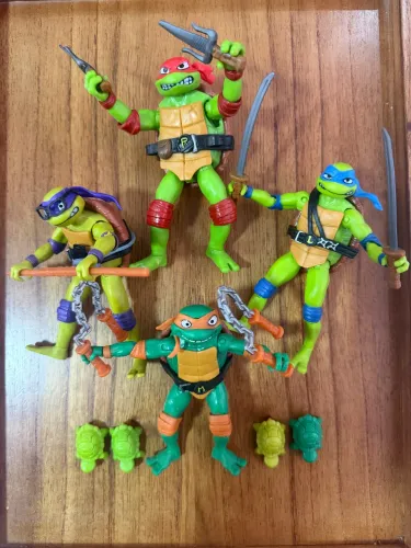 Action Figures - Tartaruga ninjas Caos Mutantes - Bootleg