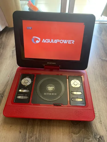 DVD PORTÁTIL 12,5 polegadas com jogos e TV DIGITAL 