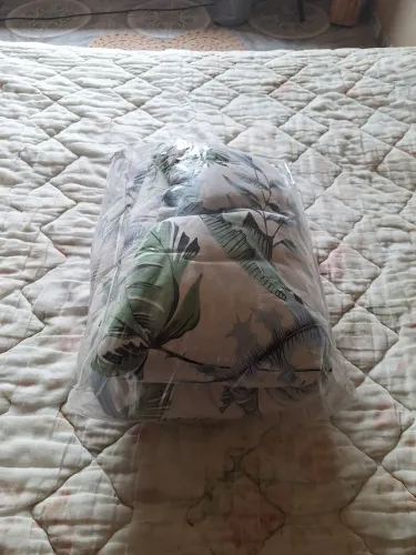 Edredom casal novo valor 140