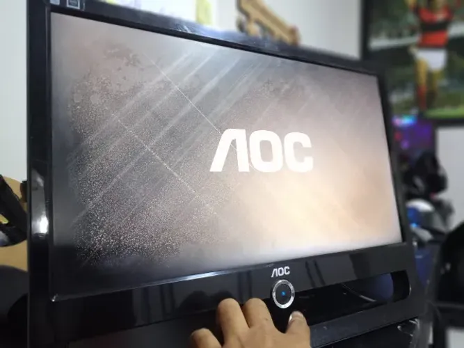 Monitor Aoc F19l Lcd - 18,5 (retirada De Peças) (Usado)