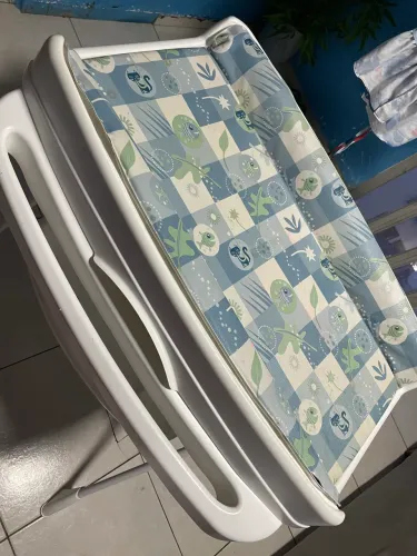 Banheira com trocador