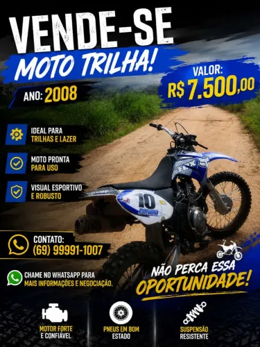 TTR125 ano 2008 em bom estado