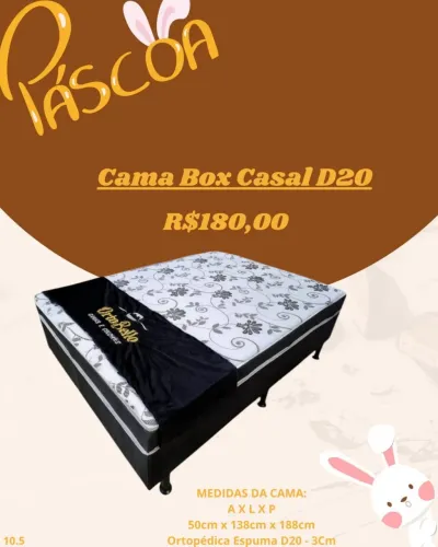 Cama Box Casal D20