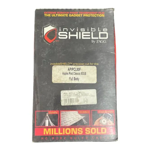 película protetora transparente InvisibleSHIELD iPod Classic 80GB modelo antigo