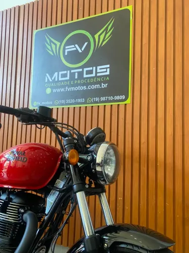 ROYAL ENFIELD METEOR 350 FIREBALL RED 2023 - IMPERDÍVEL