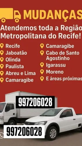 Frete fretes Paulista Olinda Recife