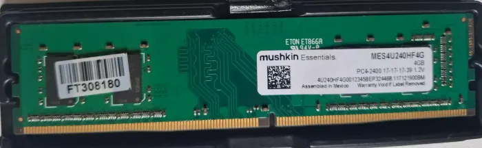 Memória ddr4 4gb