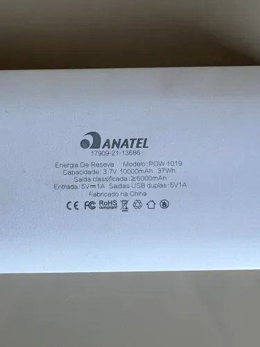 Carregador portátil (Power Bank) Inova 10000mAh