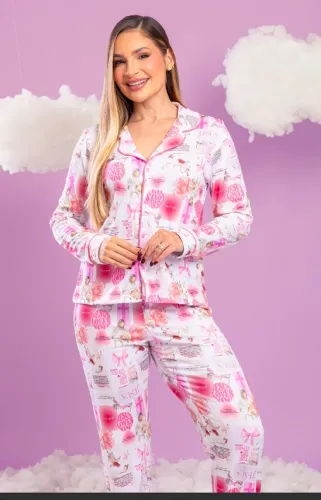 Pijama americano longo