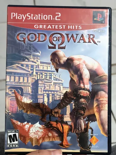God of war PS2 Original com Livrinho (Usado, Funcionando)