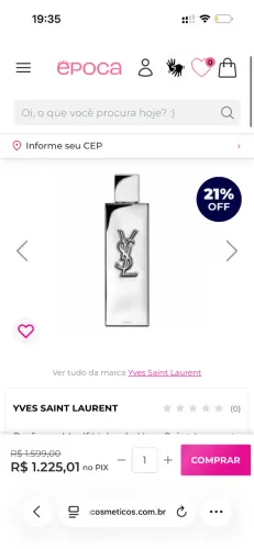 Perfume Yves Saint laurent MYSELF L?ABSOLU
