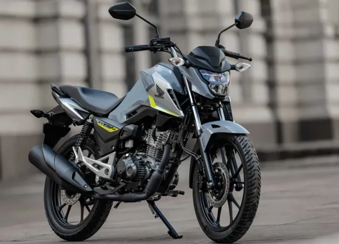 CG 160 TITAN ABS CINZA NARDO ZERO KM
