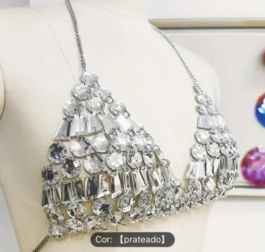 TOP PEDRARIA, PERFEITO PRO CARNAVAL TAM M