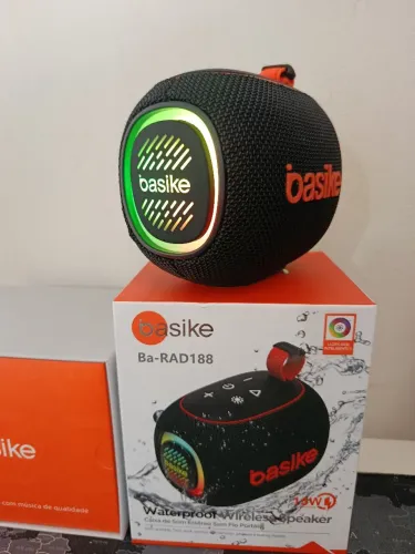 Caixinha Basike 15W via Bluetooth / SUPER DESCONTO 