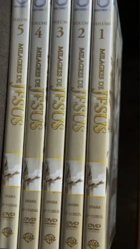 DVDs Novela Milagres De Jesus