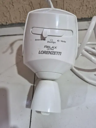 Ducha Lorenzetti RELAX ULTRA 220w - 4600w - seminovo. 01 semana de uso.