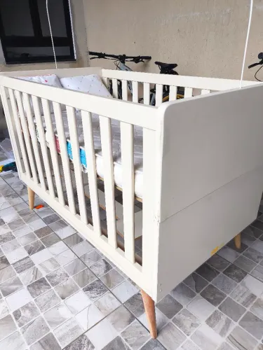 Berço Americano que vira cama