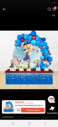 Painel e totens