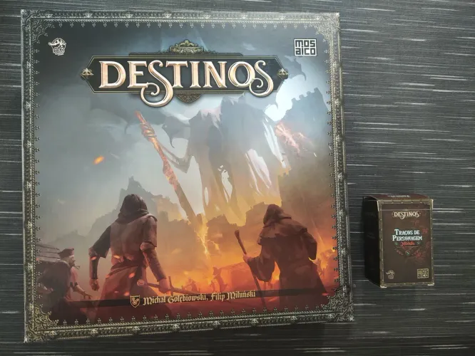 Destinos + Expansão + Sleeves (Boardgame)