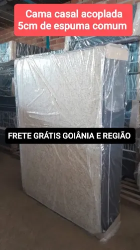 Cama popular 5cm de espuma - entregamos a domicílio