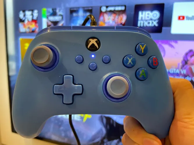 Controle Xbox Powera Azul