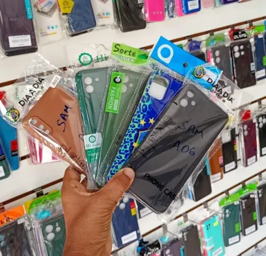 Capa Case De Silicone Para Celular Diversos Modelos - Novo