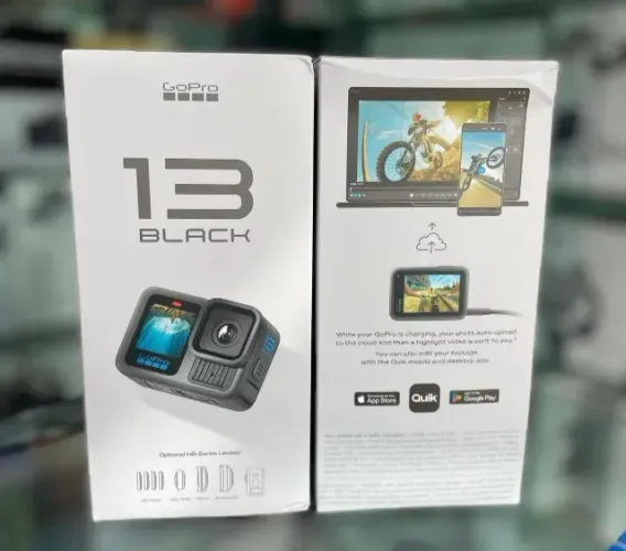 Câmera de Ação GoPro Hero 13 Black CPSS1 CHDHX-131-RW 5.3K - Preto