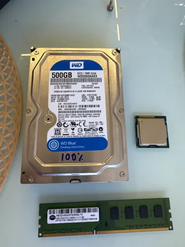 Kit Processador Intel core i3- 3240, HD 500GB e memória 4GB