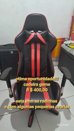Ótima Oportunidade ! Cadeira Game