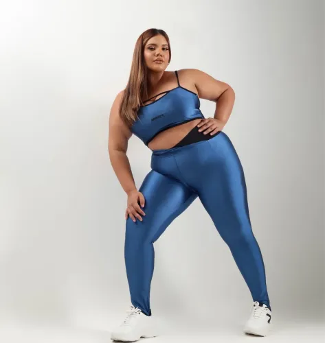 Look Calça Academia - Plus Size 