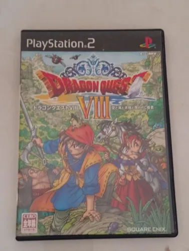 Dragon quest VIII original PS2 japonês