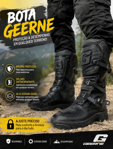 Bota impermeável Gaerne - Preta - número 42