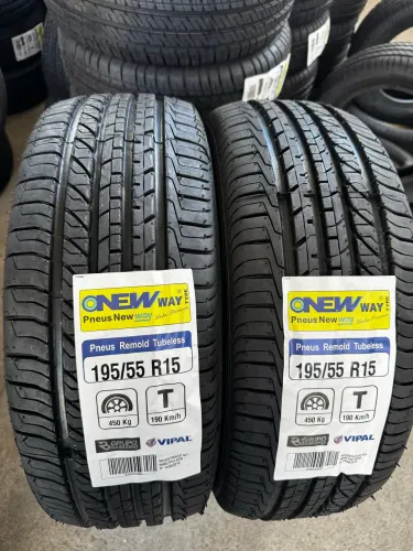 PNEU REMOLD aro 195 55 15