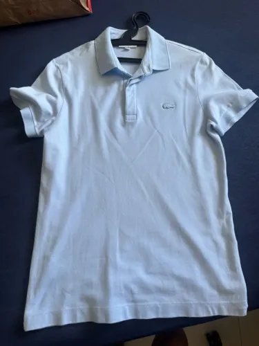 Camisa Lacoste Regular Fit - Azul Clara 
