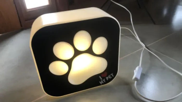 Luminária design pet