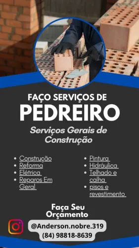 SERVIÇO DE PEDREIRO 