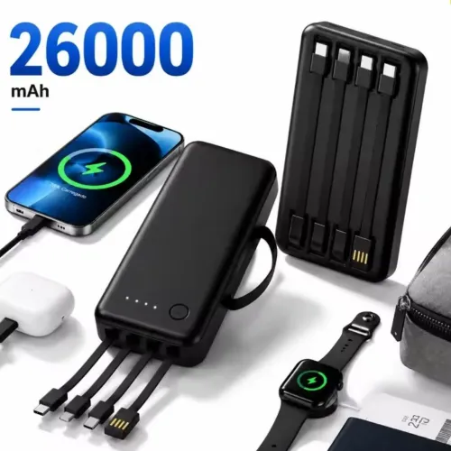 Power bank 26000 ( já carregado )