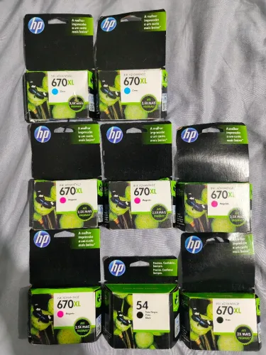 Tinta impressora Hp