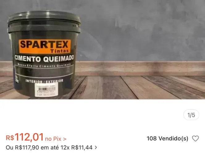 Cimento queimado