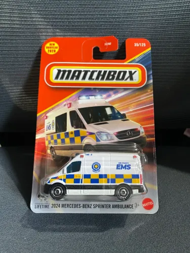 Matchbox Mercedes Ambulância