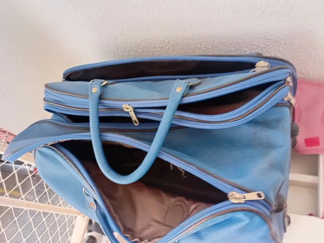 Bolsa/mala para viagem com puxador