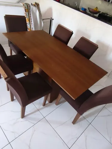 Mesa grande 6 lugares 