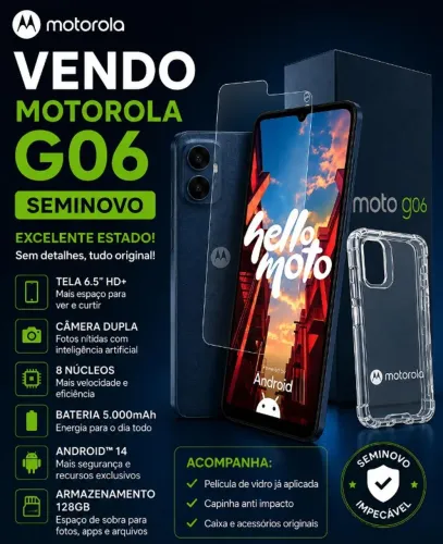 Motorola G06 | Semi-Novo