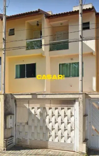 Sobrado com 2 dormitórios à venda, 111 m² - Vila Cláudio - Santo André/SP