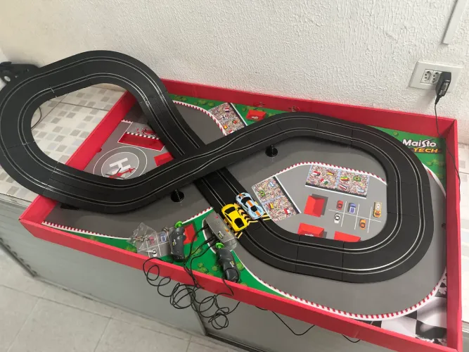 Pista de corrida Autorama - Circuito de carrinhos