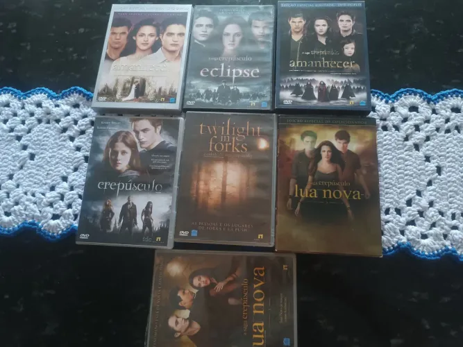 Todos os filmes do crepúsculo Dvd